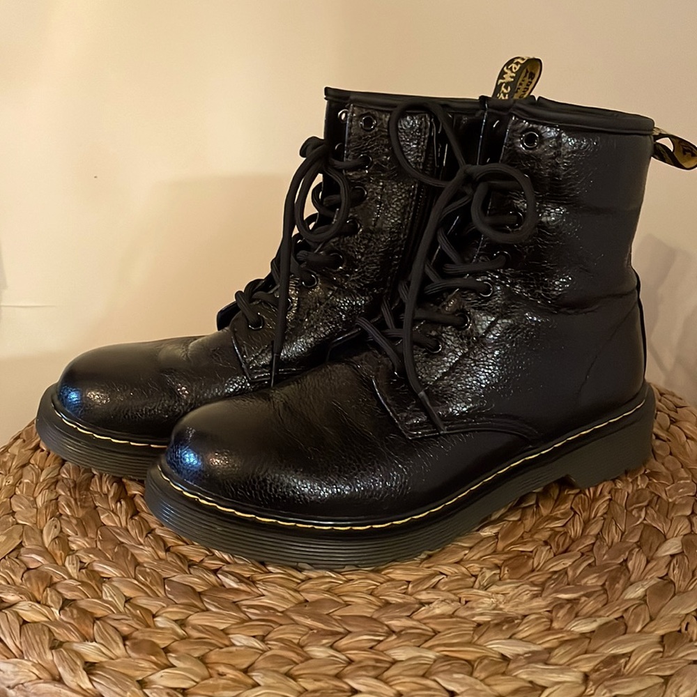 Dr. Martens bootie.